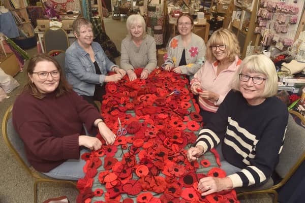 (L-R) Owner of Seeded in Southsea Alexsis Seed with volunteers Maggie Crompton, Margaret Kelly, Sarah Dobie, Sarah Yetman and Lesley Callaway.

Picture: Sarah Standing