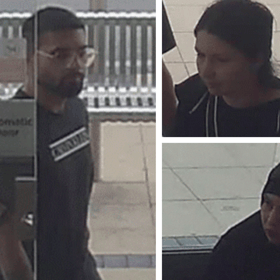 Police are looking to speak to these three people