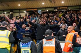 The Pompey fans returned from Molineux after witnessing a battling draw against Wolves.