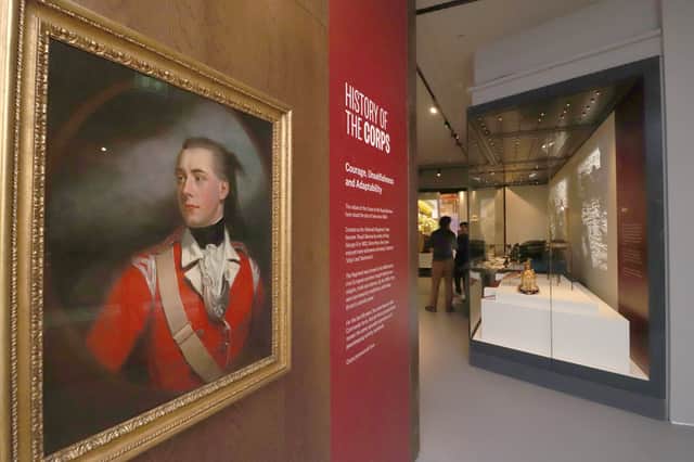 Pictured: Interior of the exhibition rooms of the museum.