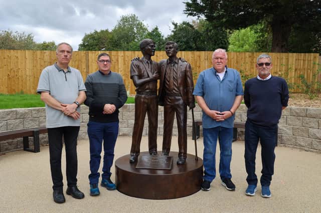 Survivors (L-R) Richard Warwick, Adrian Goodyear, Steve Nicholls and Gary Webster. Image: OPCC