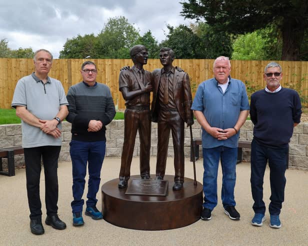 Survivors (L-R) Richard Warwick, Adrian Goodyear, Steve Nicholls and Gary Webster. Image: OPCC
Survivors (L-R) Richard Warwick, Adrian Goodyear, Steve Nicholls and Gary Webster. Image: OPCC
