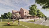 Proposed Welborne Northern Primary School. Image: Hampshire County Council