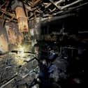 Damage caused by the fire in the west wing of Southampton General Hospital on February 1, 2026. Picture: University Hospital Southampton