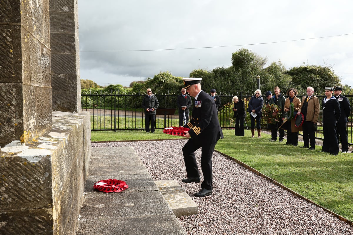 Poignant Trafalgar Day commemorations honour Lord Nelson and fallen Royal Navy sailors - pictures