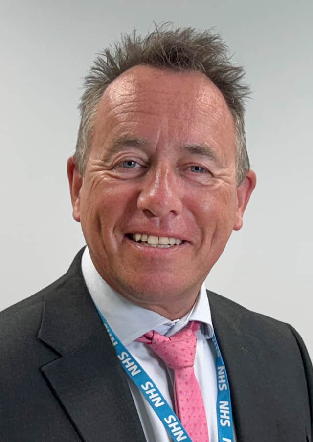 Andy Hyett, chief operating officer at Southampton General Hospital