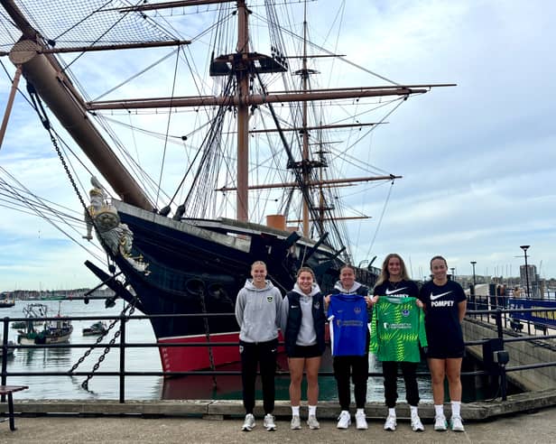 Pompey Women have been building stronger ties with the community. Players recently visited the Historic Dockyard to learn more about the city's heritage.