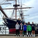Pompey Women have been building stronger ties with the community. Players recently visited the Historic Dockyard to learn more about the city's heritage.