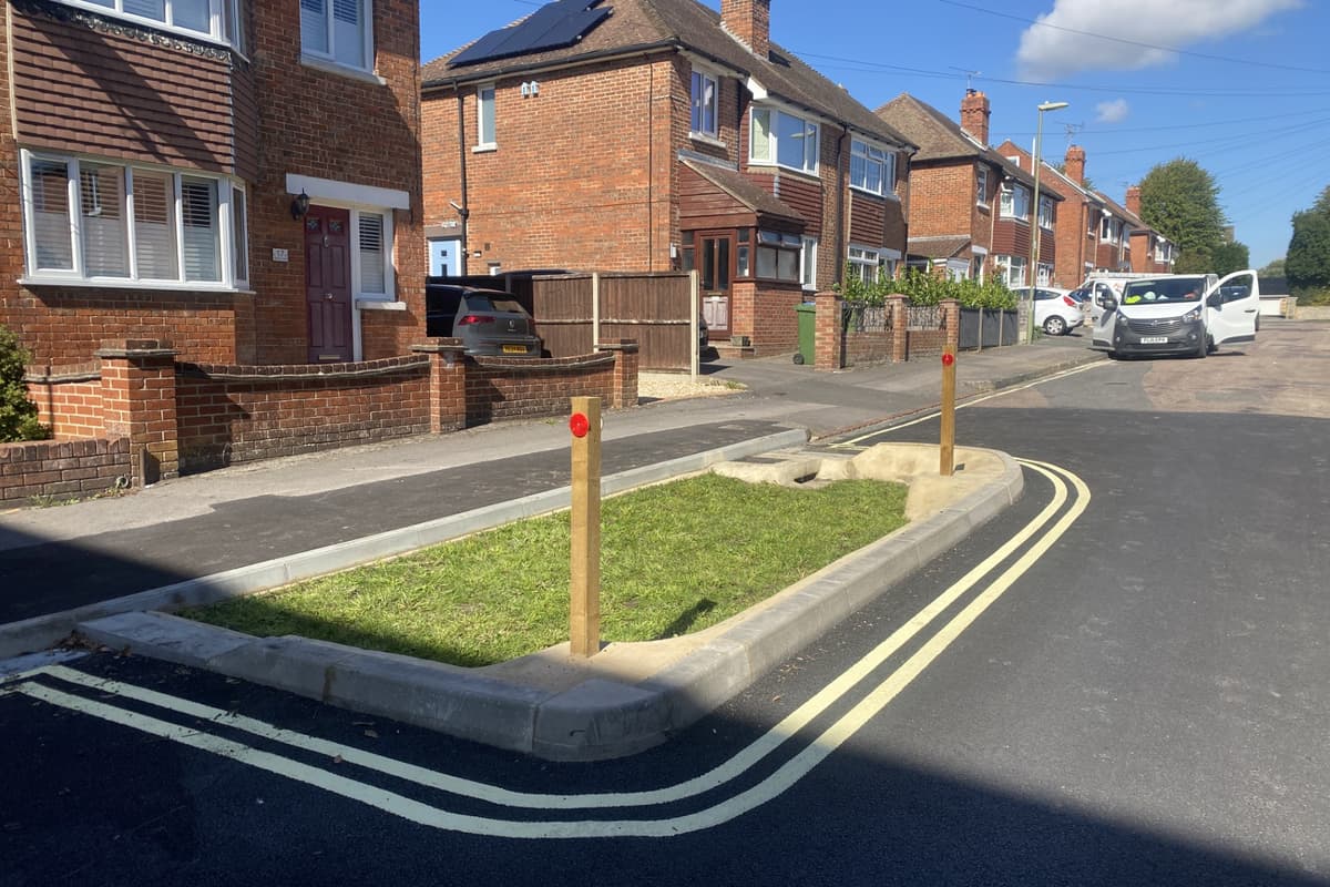Lessen News Fareham road first in Hampshire to have new urban drainage to reduce ...