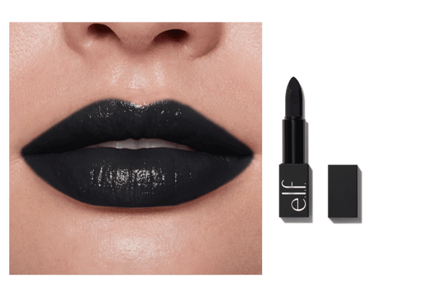 O FACE Satin Lipstick in All Night Black