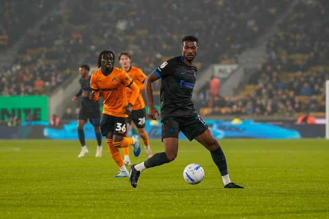 Tyrese Shade has made six appearances since joining Pompey from Burton. Picture: Jason Brown