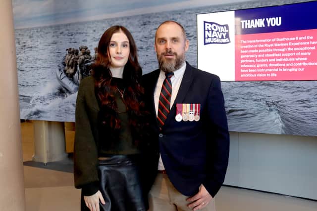 Pictured: Father and daughter Lily Shelly and Ryan Shelly.