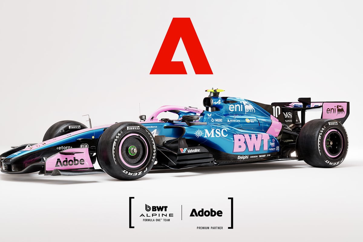 Adobe and Alpine F1 team partner to deliver AI-powered fan experiences