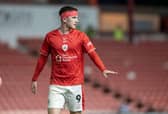 Makenzie Kirk scored his second goal for Barnsley in Tuesday night's 2-1 defeat at Luton. Picture: Tony Johnson