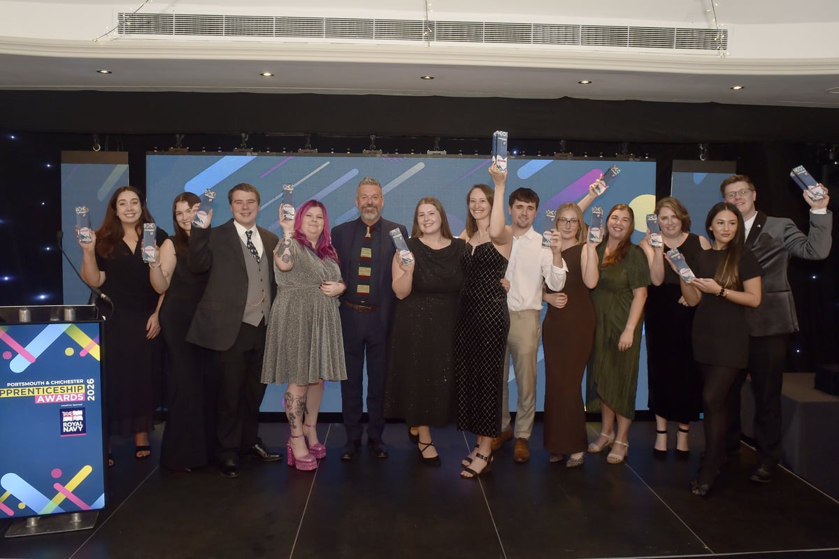 In pictures: Portsmouth and Chichester Apprenticeship Awards 2026