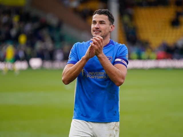 Pompey's Regan Poole. Pic: Jason Brown