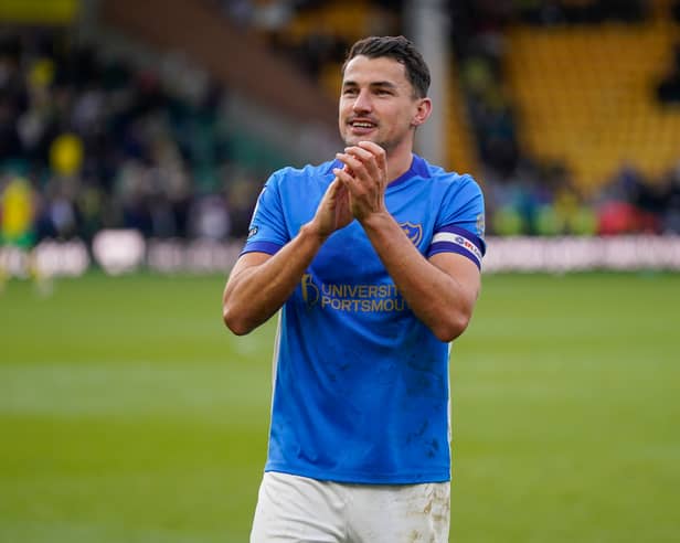 Pompey's Regan Poole. Pic: Jason Brown