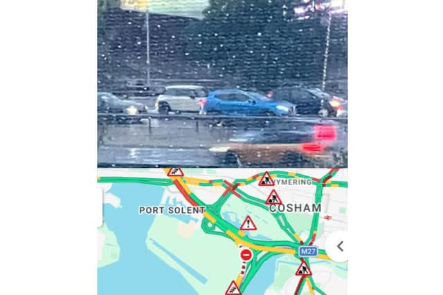 M275 traffic has been heavy this morning