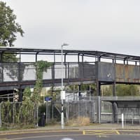 Major crane operation to remove Havant's existing 79-year-old footbridge