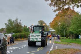 South East Hants Young Farmers Tractor Run heads through Denmead on Saturday, October 24.