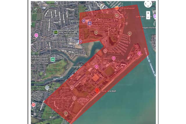 Section 34 dispersal order in place on Sunday, October 25.