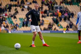 Pompey striker Colby Bishop