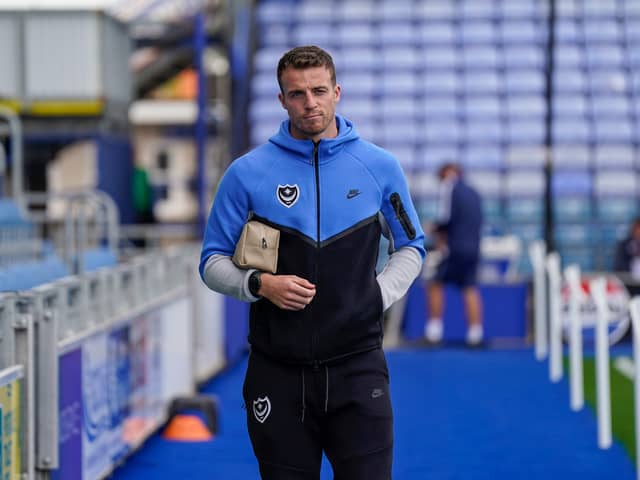 Pompey's Conor Shaughnessy. Pic: Jason Brown