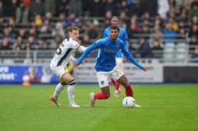 Marlon Pack has been impressed with Iyad Mohamed's Pompey impact. Picture: Jason Brown