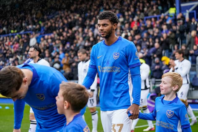 Iyad Mohamed made his fourth Pompey start in their 2-1 success over Millwall. Picture: Jason Brown