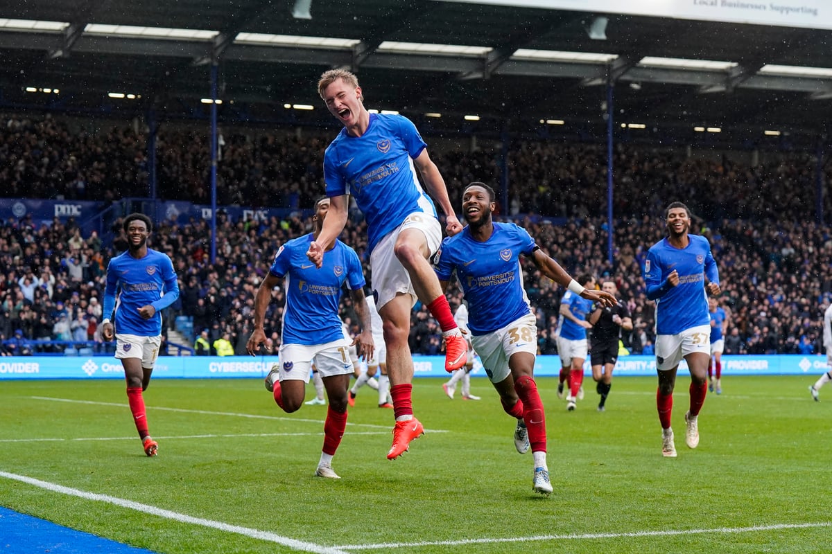 ‘A reason we’ve stuck with him’: Why Portsmouth boss has kept faith in match-winner Thomas Waddingham as striker buries injury pain