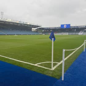 The Fratton Park pitch this morning