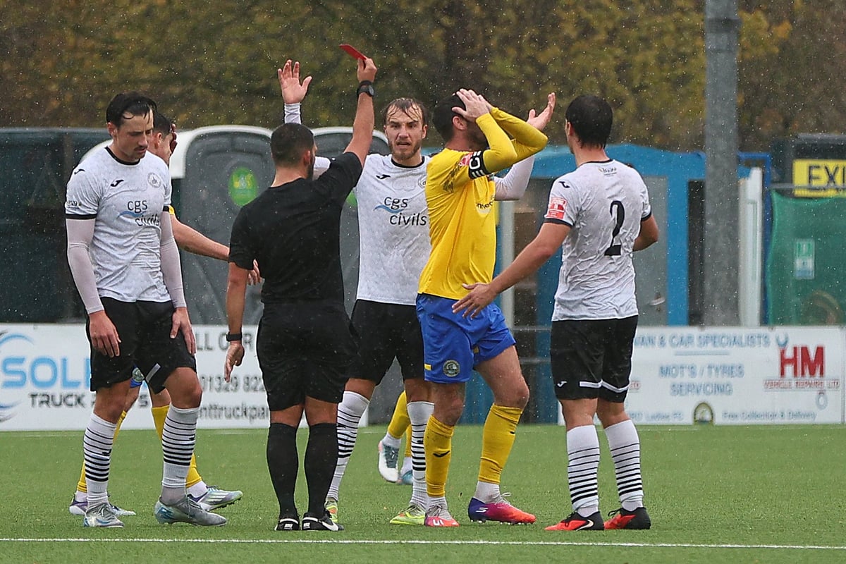 10-man Gosport Borough exit FA Trophy after first-round defeat to Chichester City