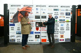 Harry Redknapp re-opened AFC Portchester's OnSite Group Stadium on Saturday. Picture: Nathan Lipsham