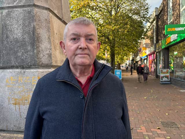 Simon Magorian, of Stand Up To Racism Portsmouth.