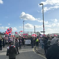 Gosport protests: Live updates as anti-immigration protestors march amid counter demo