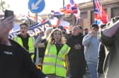 Anti-migrant protestors

Picture: Sarah Standing (251026-4901)