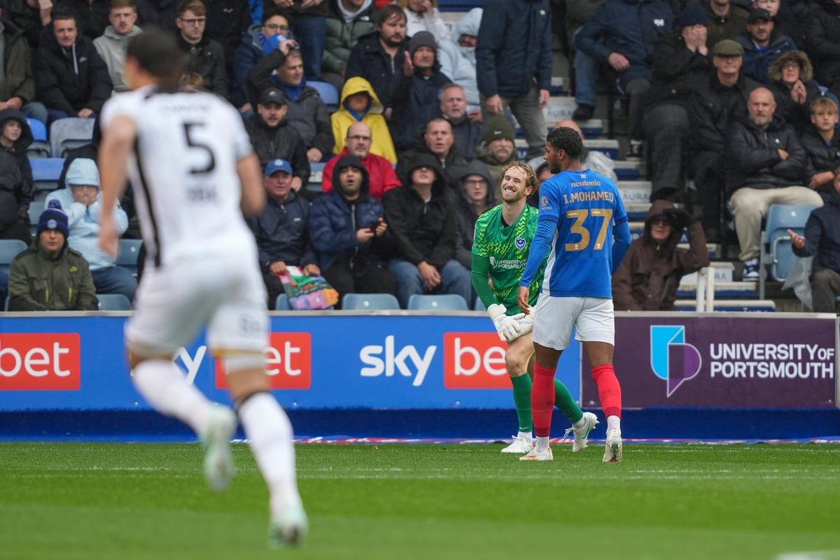 ‘It’s entirely on me’: Portsmouth boss clears keeper of blame for Millwall howler