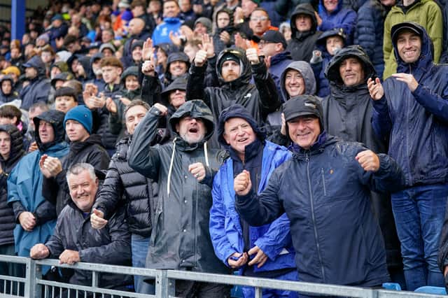 Pompey fans against Millwall. Pic: Jason Brown