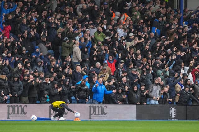 Pompey fans against Millwall. Pic: Jason Brown