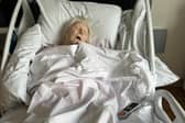 Mrs Ryan was admitted to hospital with pneumonia