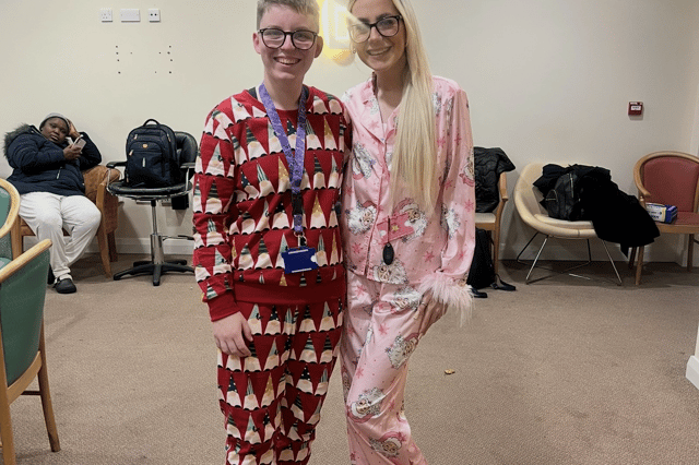 (L-R): Glade Clarke and Tegan Hide