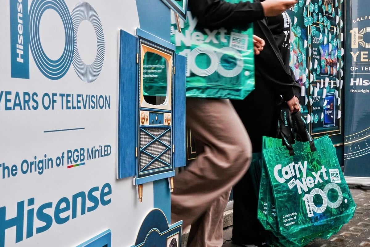 Hisense marks 100 years of television with London celebration at birthplace of TV