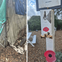 Thief steals from The People's Memorial in Portsmouth with Remembrance donation box 'forced open'