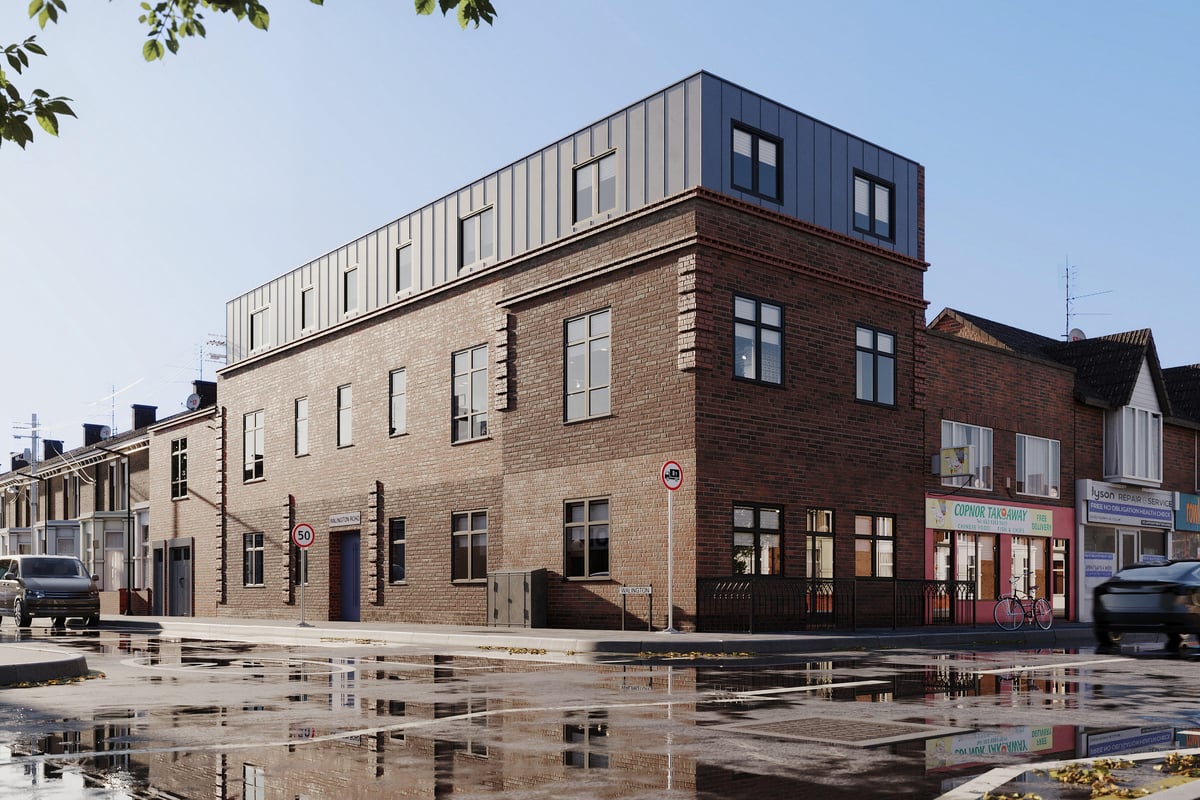Plans for 10 flats at vacant Copnor Road site return after refusal