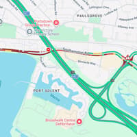 Portsmouth traffic: Multi-vehicle crash see A27 closed in both directions between Port Way and M27 junction 12
