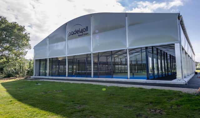 New padel courts have been proposed near Holly Hill Leisure Centre. Photo: FBC/Padel4All