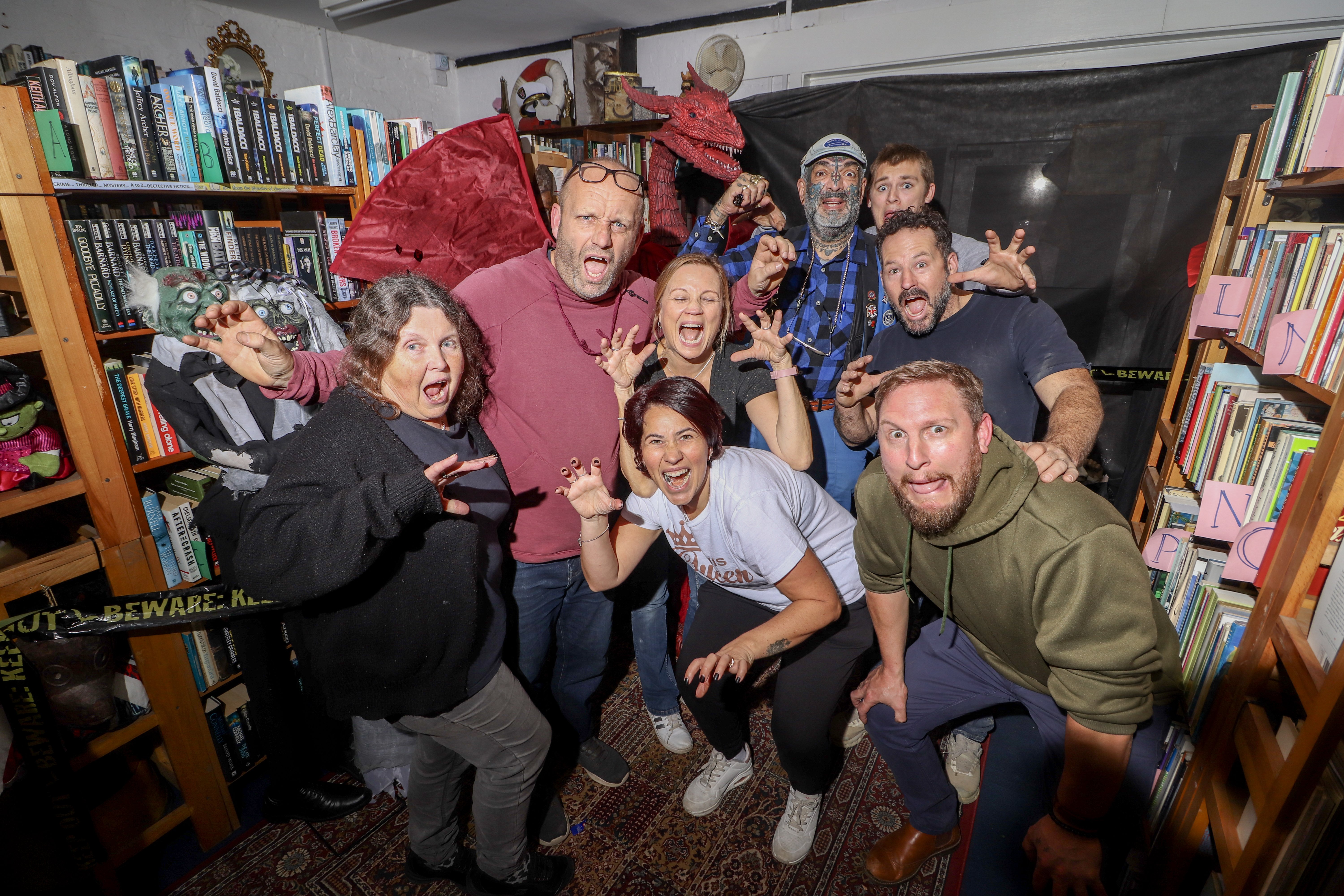 Eerie Halloween walk takes over Petersfield Bookshop to raise money for charity