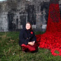 Spectacular display of 27,000 handmade poppies unveiled at Southsea Castle