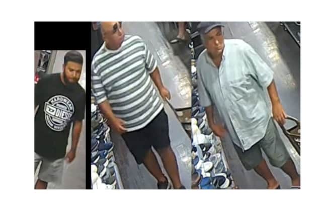 Police want to speak to these men