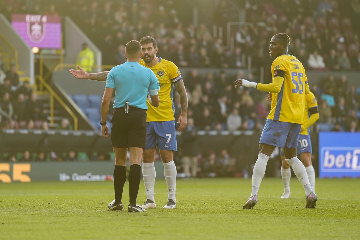 RECAP the action as Portsmouth fight for Burnley draw